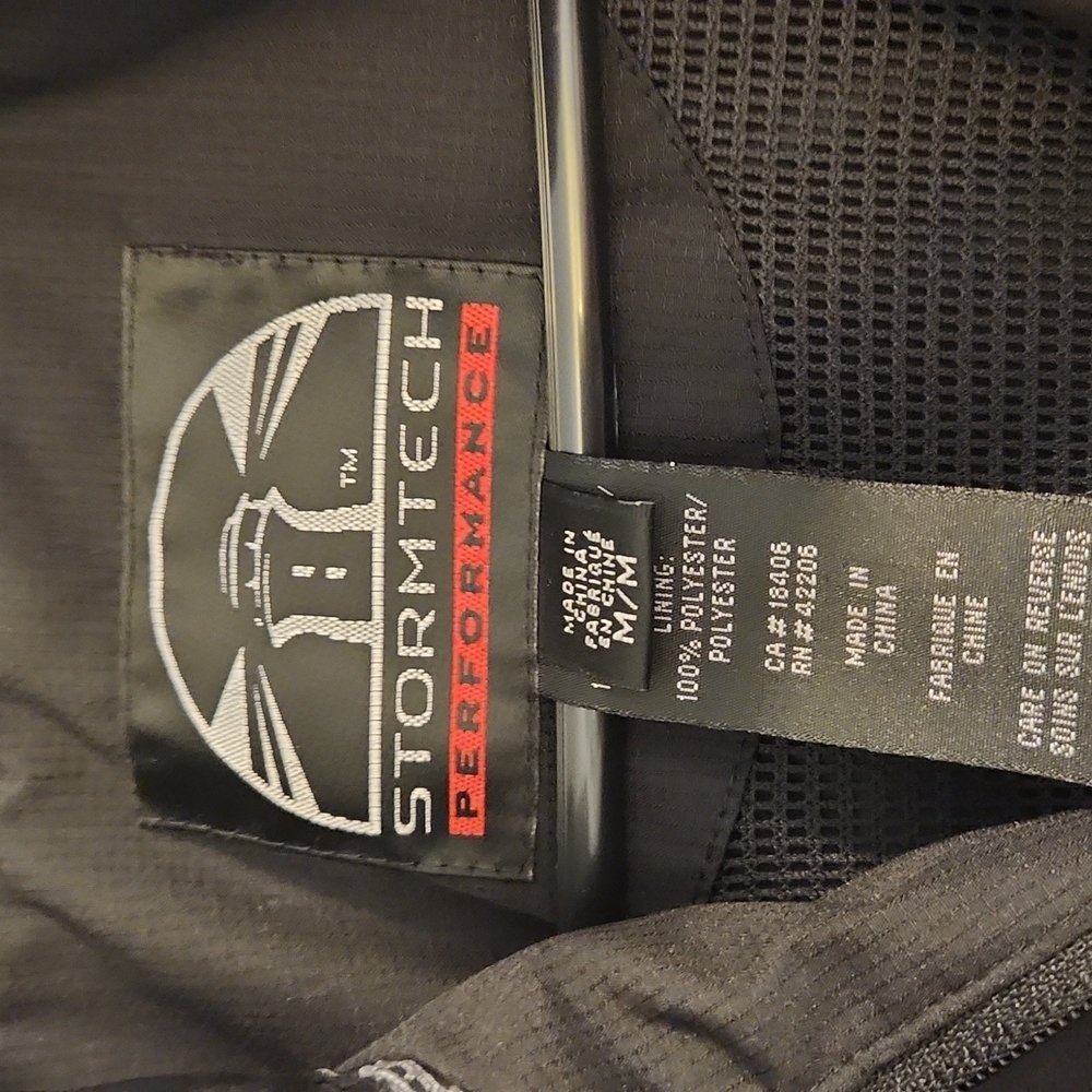 Stormweather Black Soft Shell Jacket Size Medium - image 3
